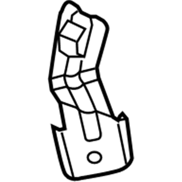 68199244AA Mopar Oxygen Sensor Bracket Illustration 1 of 1