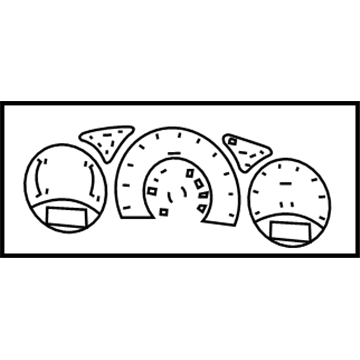 2006 Dodge Durango Instrument Cluster - 4839000AA