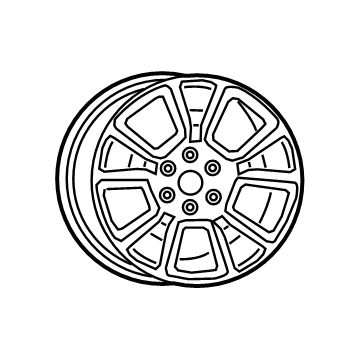 2023 Ram 1500 Spare Wheel - 5YD571AUAA