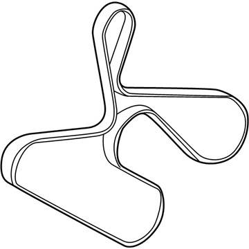 Dodge Ram 3500 Drive Belt - 53032434AC