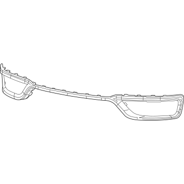 5RW99TZZAA Mopar Fascia Applique Illustration 1 of 1