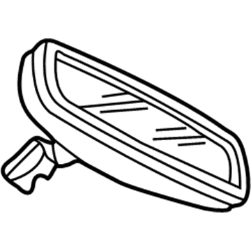 2008 Dodge Caliber Car Mirror - 5064017AD