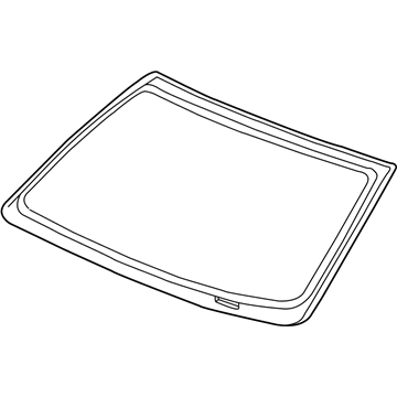 2008 Dodge Ram 1500 Windshield - 5101944AD