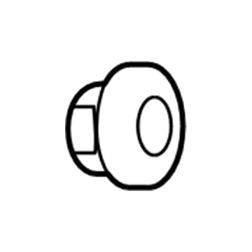 6511234AA Mopar Hexagon Flange Nut Illustration 1 of 1