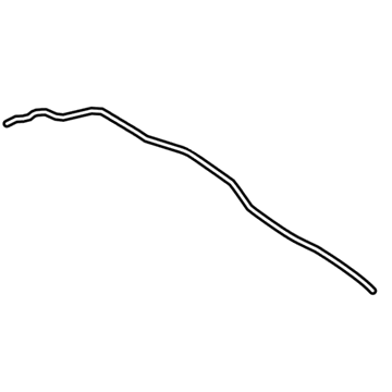 68184362AE Mopar Windshield Washer Hose Illustration 1 of 1