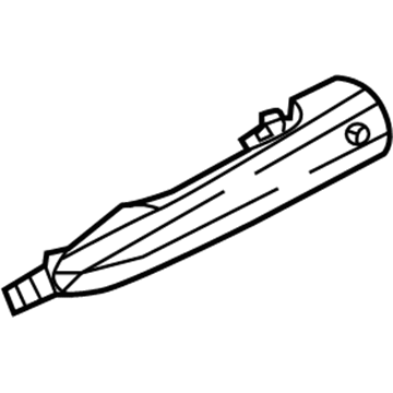 Mopar Door Handle - 5SV48TZZAD