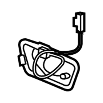 UE14SW1AE Mopar Liftgate Handle Illustration 1 of 1
