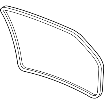 5054703AC Mopar Liftgate Opening Weatherstrip Illustration 1 of 1