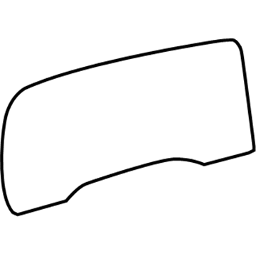 68001787AA Mopar Instrument Cluster Mask Illustration 1 of 1