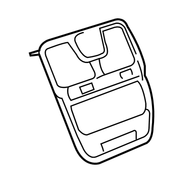 1SQ531X9AE Mopar Instrument Panel Bezel Illustration 1 of 1