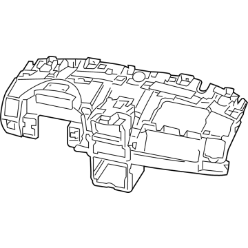 68110042AC Mopar Base Panel Instrument Illustration 1 of 1