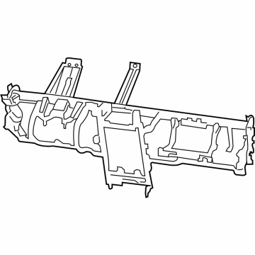 68102167AA Mopar Instrument Panel Reinforce Illustration 1 of 1