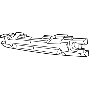 68223475AA Mopar Front Energy Absorber Illustration 1 of 1