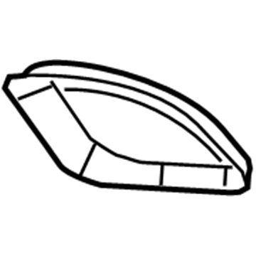 68258930AA Mopar Surround-Grille Illustration 1 of 1