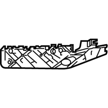 68223470AA Mopar Fascia Bracket Illustration 1 of 1