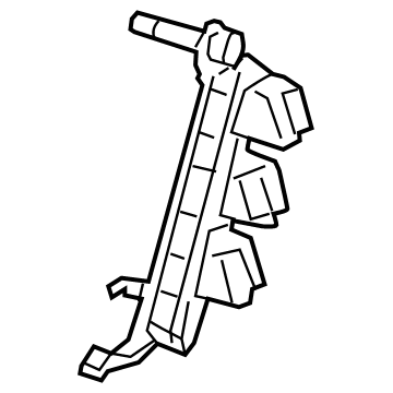 1HM16BD1AB Mopar Seat Belt Turning Loop Adjuster Illustration 1 of 1