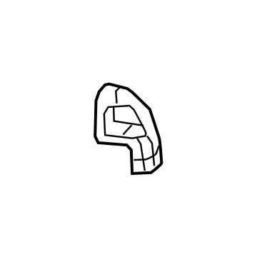 1DS78HL1AA Mopar Adjustable Turning Loop Cover Illustration 1 of 1