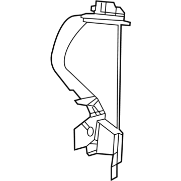 68381704AA Mopar Air Inlet Baffle Illustration 1 of 1