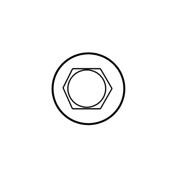 Mopar 6512117AA Screw 6512117AA Mopar Screw Illustration 1 of 1