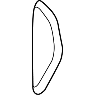 Mopar 1UH72LC5AA Cap-Instrument Panel End 1UH72LC5AA Mopar Cap-Instrument Panel End Illustration 1 of 1