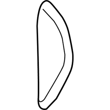 1UH71LU5AB Mopar Instrument Panel End Cap Illustration 1 of 1