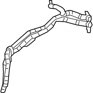 68304626AD Mopar Coolant Hose Illustration 1 of 1