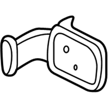 1998 Dodge Ram Van Door Handle - 55076083