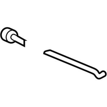 Dodge Ram Wagon Door Check - 55346730AC