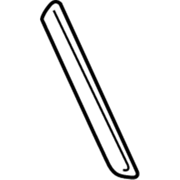 5056219AA Mopar Fender To Cowl Seal Illustration 1 of 1