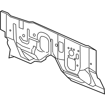 Mopar 55359738AB Dash Panel 55359738AB Mopar Dash Panel Illustration 1 of 1