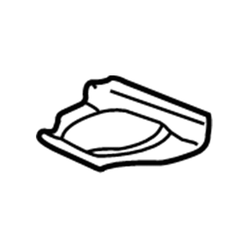 4490878 Mopar RETAINER-Battery Hold Down Illustration 1 of 1