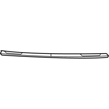 6VH27DX8AA Mopar Fascia Applique Illustration 1 of 1