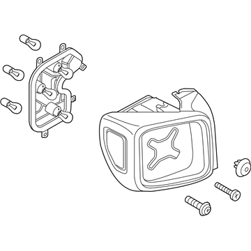 Jeep Renegade Tail Light - 68429903AA