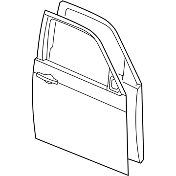 5174203AE Mopar Front Door Illustration 1 of 1