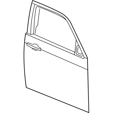 5112018AB Mopar Door Outer Panel Illustration 1 of 1