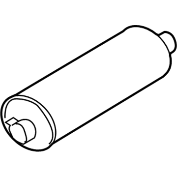 2011 Dodge Dakota Exhaust Pipe - 68030987AB