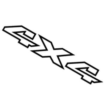 6NF58HA5AA Mopar Decal Illustration 1 of 1