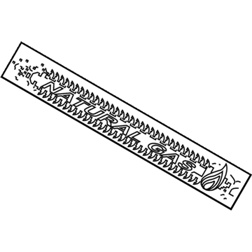 68139858AA Mopar Decal-Box Side Illustration 1 of 1