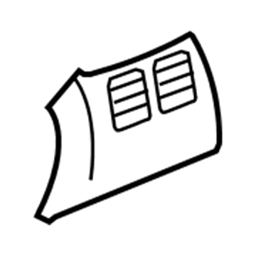 Mopar 1AU951DVAA Floor Console Bezel 1AU951DVAA Mopar Floor Console Bezel Illustration 1 of 1