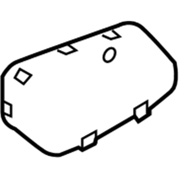 1BG421J3AA Mopar Bezel Illustration 1 of 1