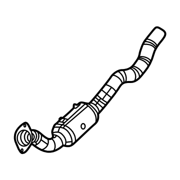 2023 Jeep Wrangler Catalytic Converter - 68484199AD