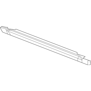 5JP78RXFAD Mopar Sill Cover Molding Illustration 1 of 1