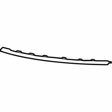 6UZ44SZ7AA Mopar Fascia Molding Illustration 1 of 1