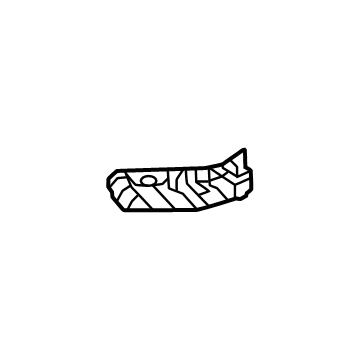 68533282AA Mopar Fascia Bracket Illustration 1 of 1