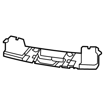 68533284AA Mopar Air Inlet Baffle Illustration 1 of 1