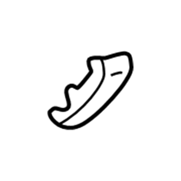 6003351 Mopar FASTENER-Hood Insulation Illustration 1 of 1