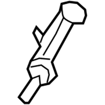 1DR24DW1AA Mopar Coat Hook Illustration 1 of 1