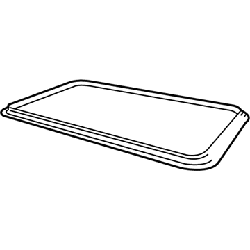 1DR59HDAAA Mopar Welt-Sunroof Illustration 1 of 1