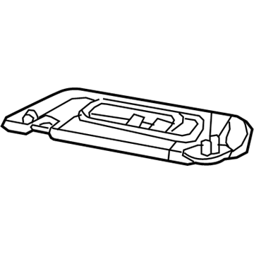 Jeep Compass Sun Visor - 6CX13HDAAA