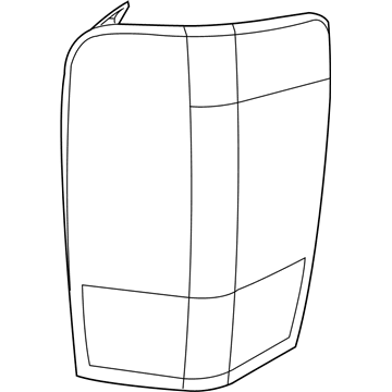 Chrysler Aspen Tail Light - 68001317AA